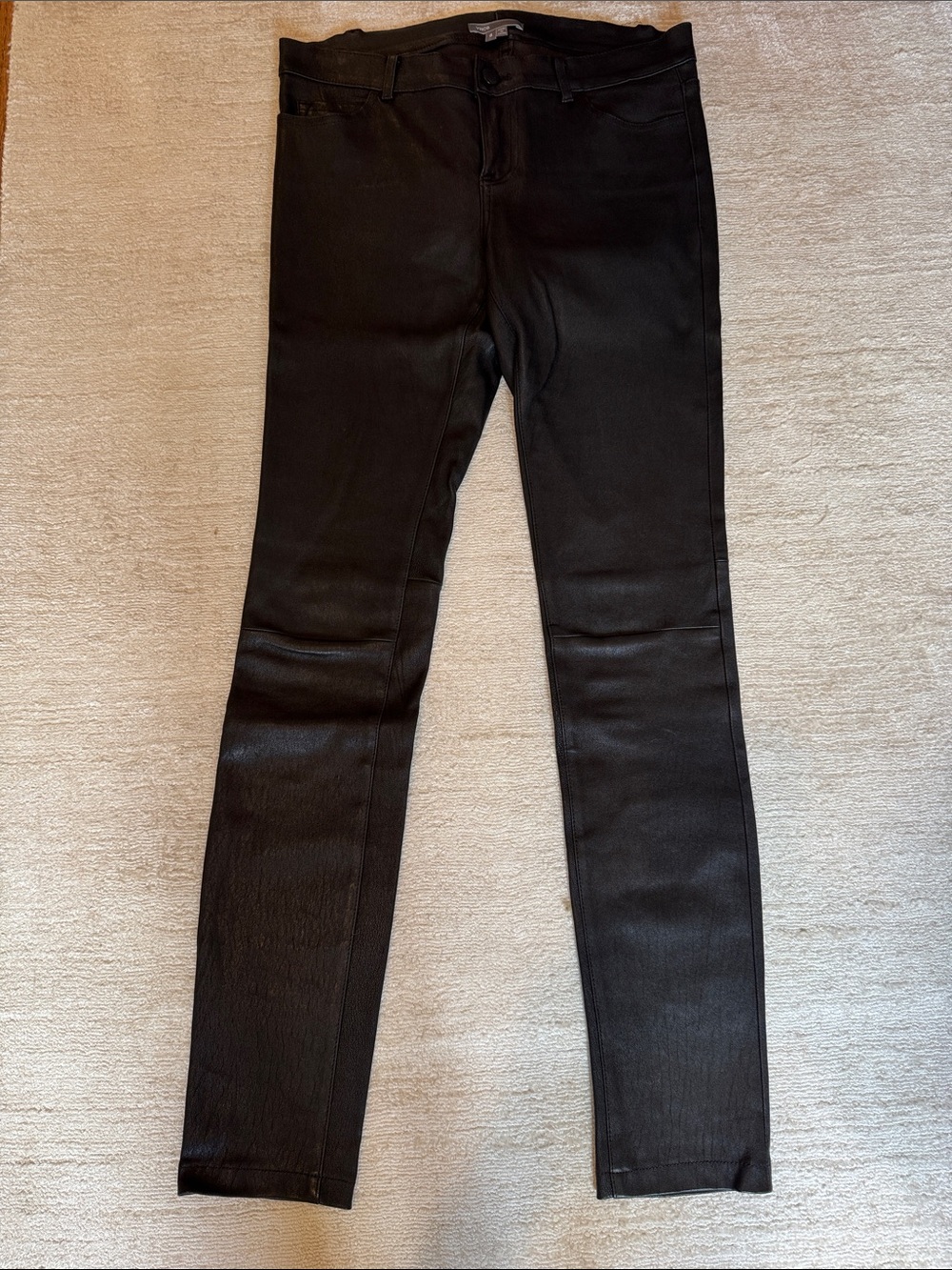 Vince Black Leather Pants